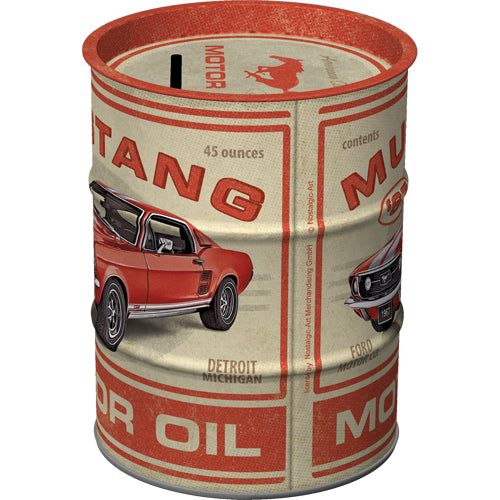 Säästölipas (tynnyri) Ford Mustang - GT 1967 Motor Oil