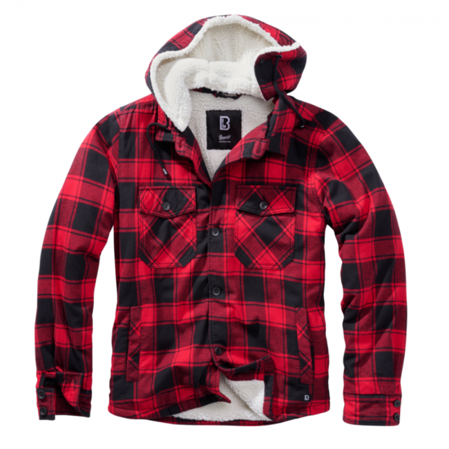 VUORELLINEN FLANELIPAITA Pu/Mu - Lumberjacket hooded