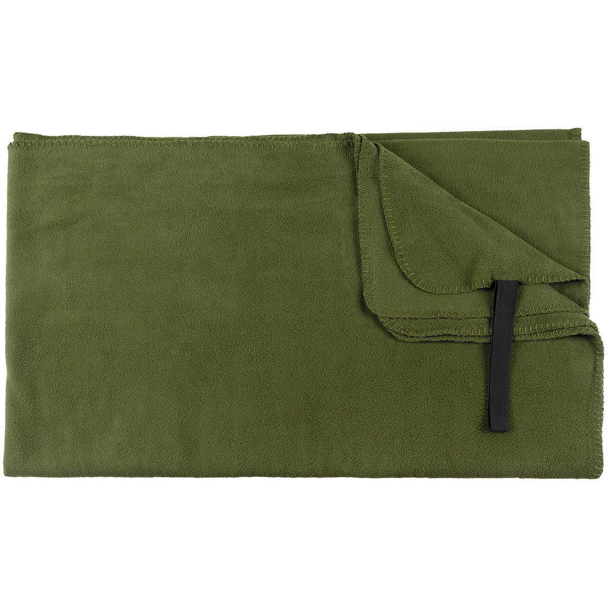 FLEECE-HUOPA - OD GREEN