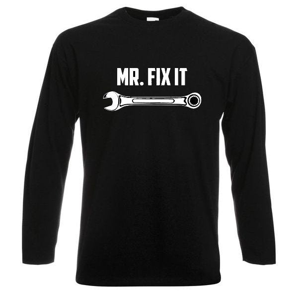 PITKÄHIHAINEN T-PAITA - MR. FIX IT (820)