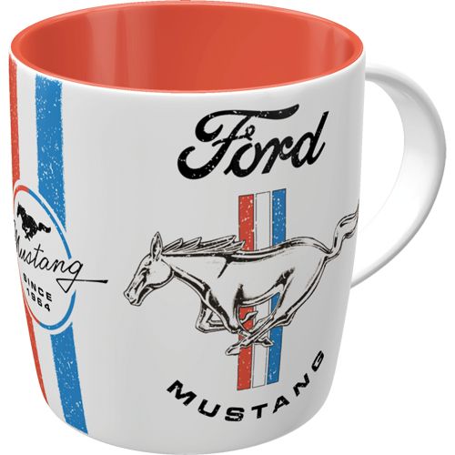 Muki Ford Mustang - Horse & Stripes Logo