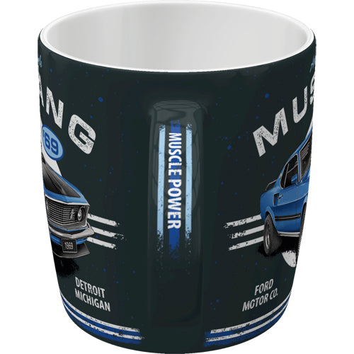 Muki Ford Mustang - 1969 Mach 1 Blue