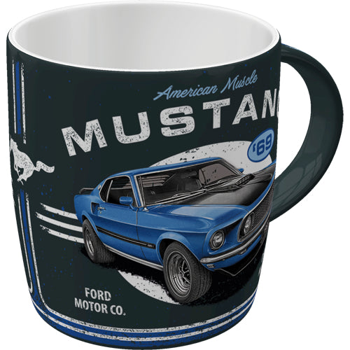 Muki Ford Mustang - 1969 Mach 1 Blue