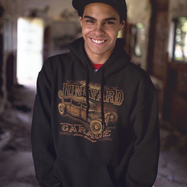 CLASSIC HUPPARI MUSTA - JUNKYARD GARAGE (459)