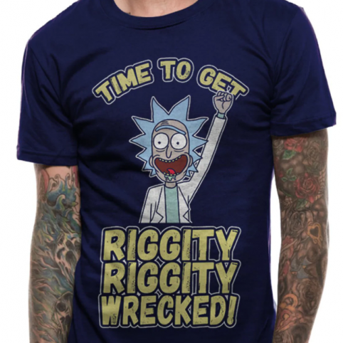 T-PAITA - RICK & MORTY - RIGGITY WRECKED (LF8449)