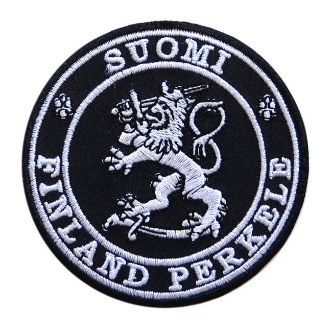 KANGASMERKKI - SUOMI FINLAND PERKELE (50623)