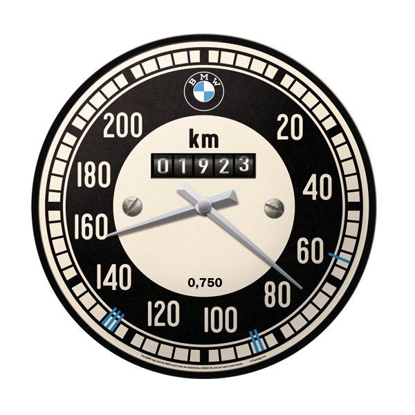 Seinäkello BMW mittari retro
