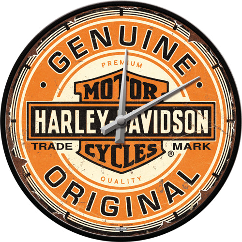 Seinäkello Harley-Davidson - Genuine Original