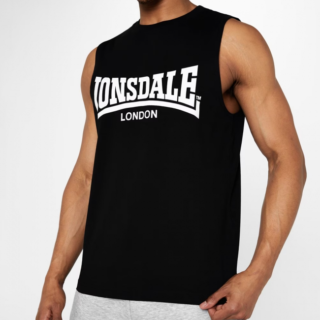 Lonsdale - Hihaton - Essentials - musta