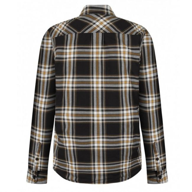 VUORELLINEN FLANELIPAITA - FLANNEL CHECKED OVERSHIRT MUSTARD