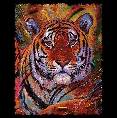 TIGER PAINTED (613A)