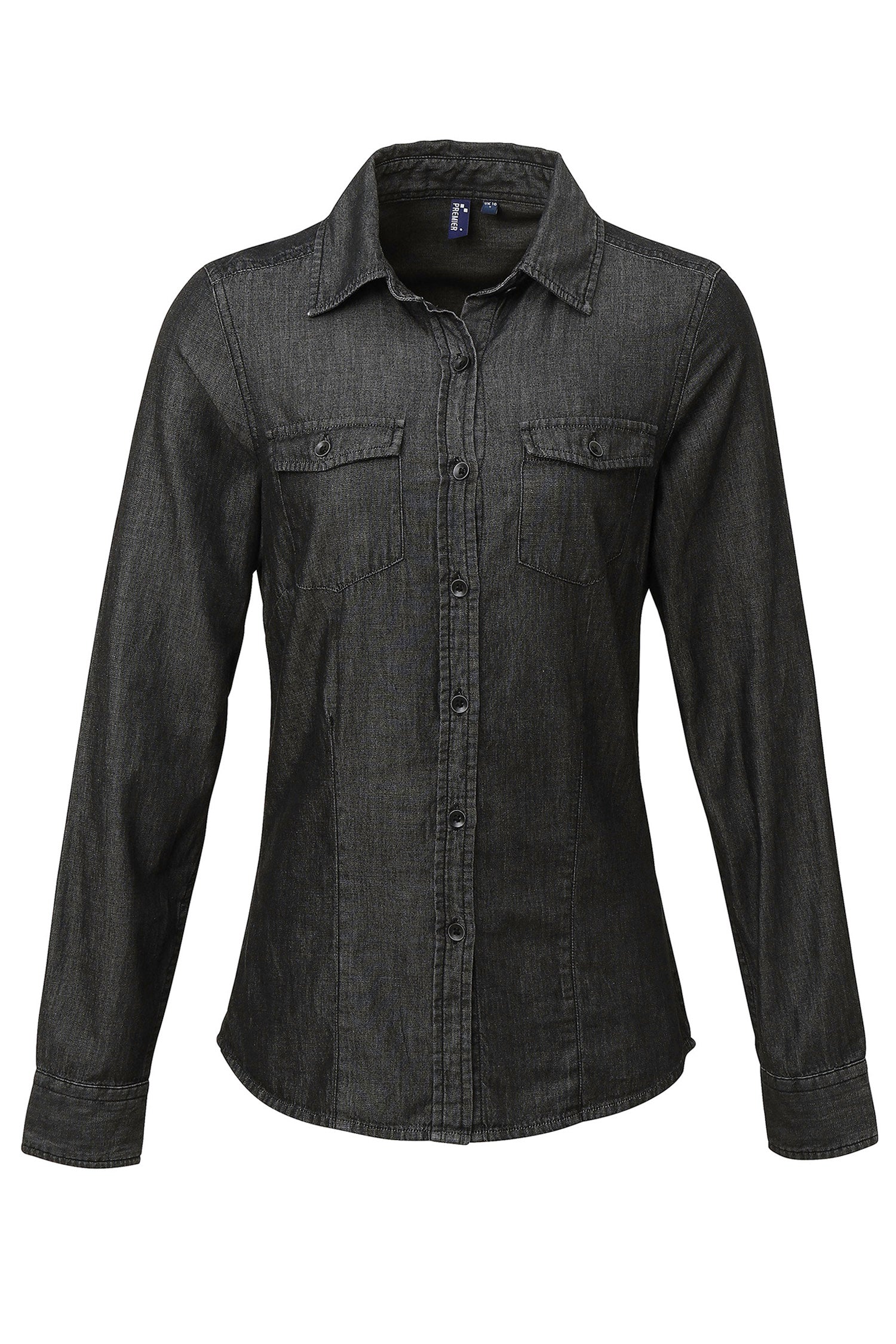 NAISTEN DENIM KAULUSPAITA