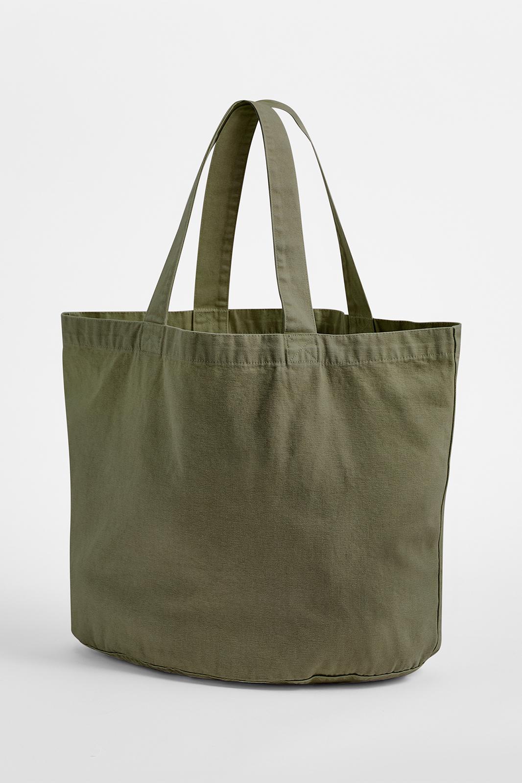 GARMENT DYED SHOPPER