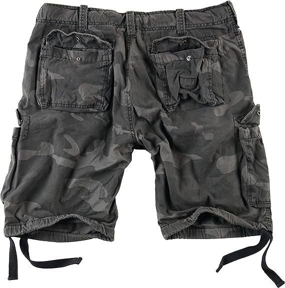 SHORTSIT - Airborne Vintage Shorts BLACKCAMO (42) - SURPLUS
