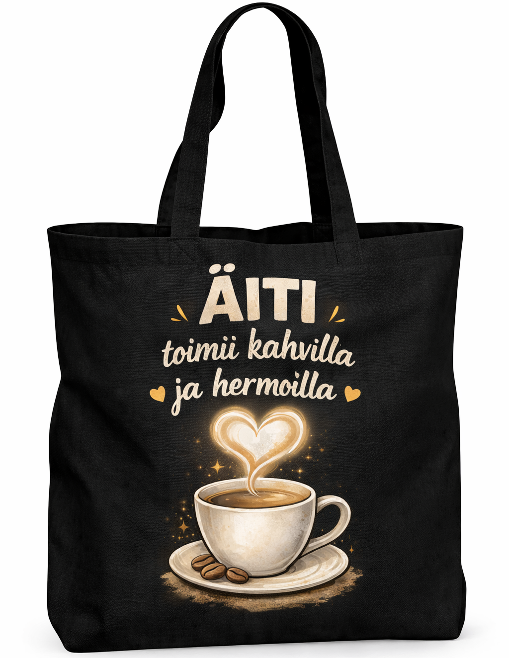 ORGANIC PREMIUM MAXI PUUVILLAKASSI 18 L musta - ÄITI TOIMII (00 751)