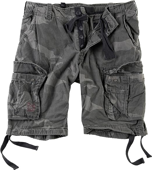 SHORTSIT - Airborne Vintage Shorts BLACKCAMO (42) - SURPLUS