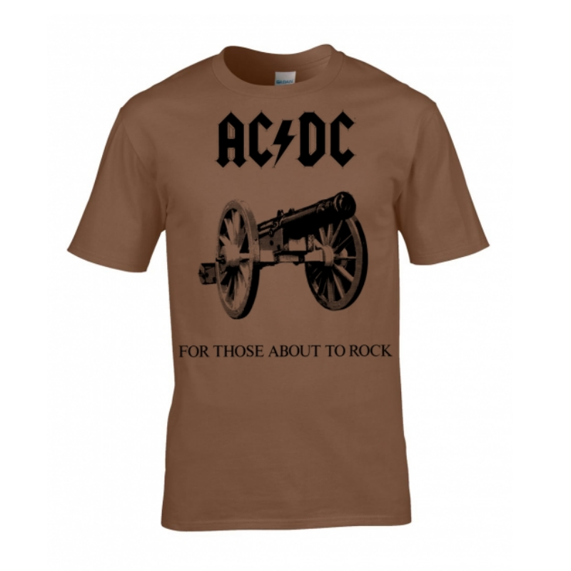 T-PAITA - FOR THOSE ABOUT TO ROCK (RUSKEA) - AC/DC (LF8160)