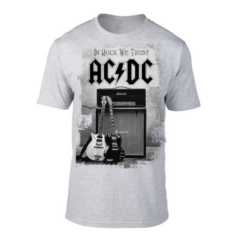 T-PAITA - IN ROCK WE TRUST (HARMAA) - AC/DC (LF8162)