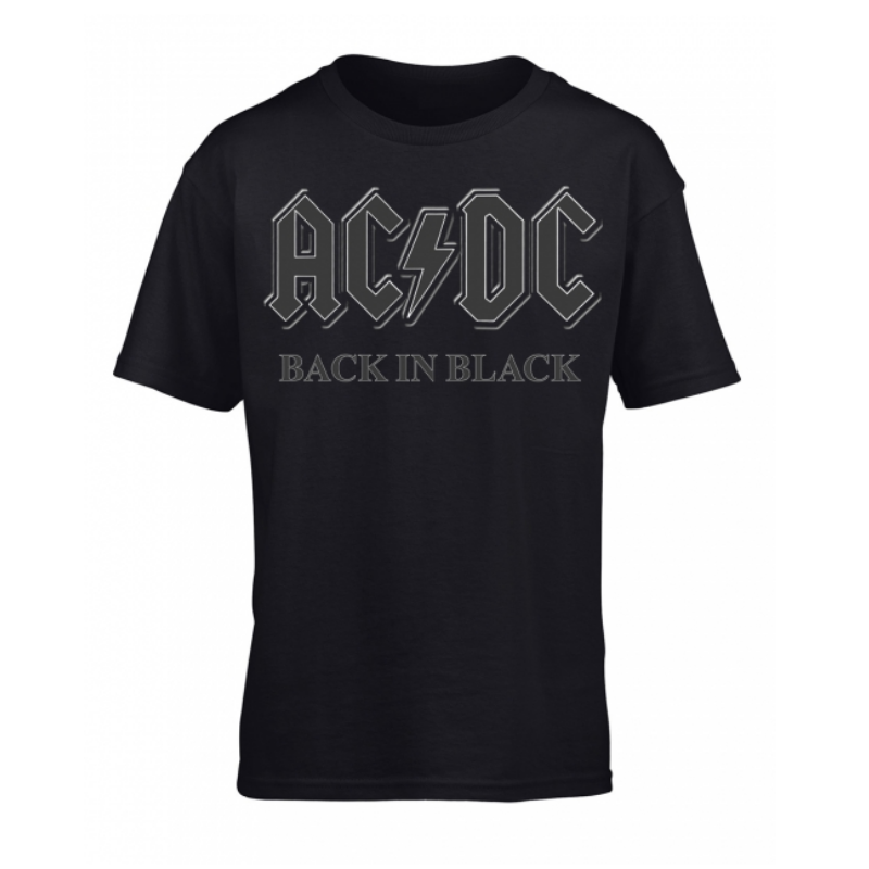 T-PAITA - BACK IN BLACK - AC/DC (LF8172)