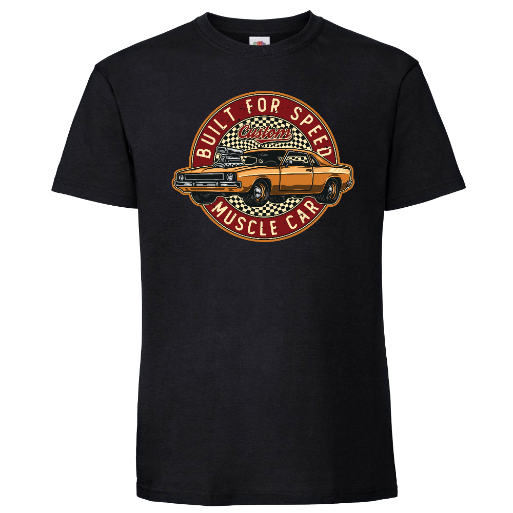 T-PAITA MUSTA - MUSCLE CAR (2829)