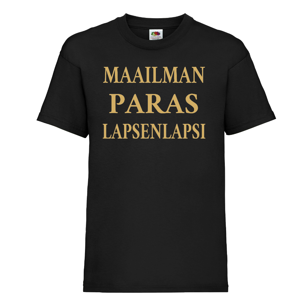 NAISTEN T-PAITA + LASTEN T-PAITA - MAAILMAN PARAS MUMMO/LAPSENLAPSI