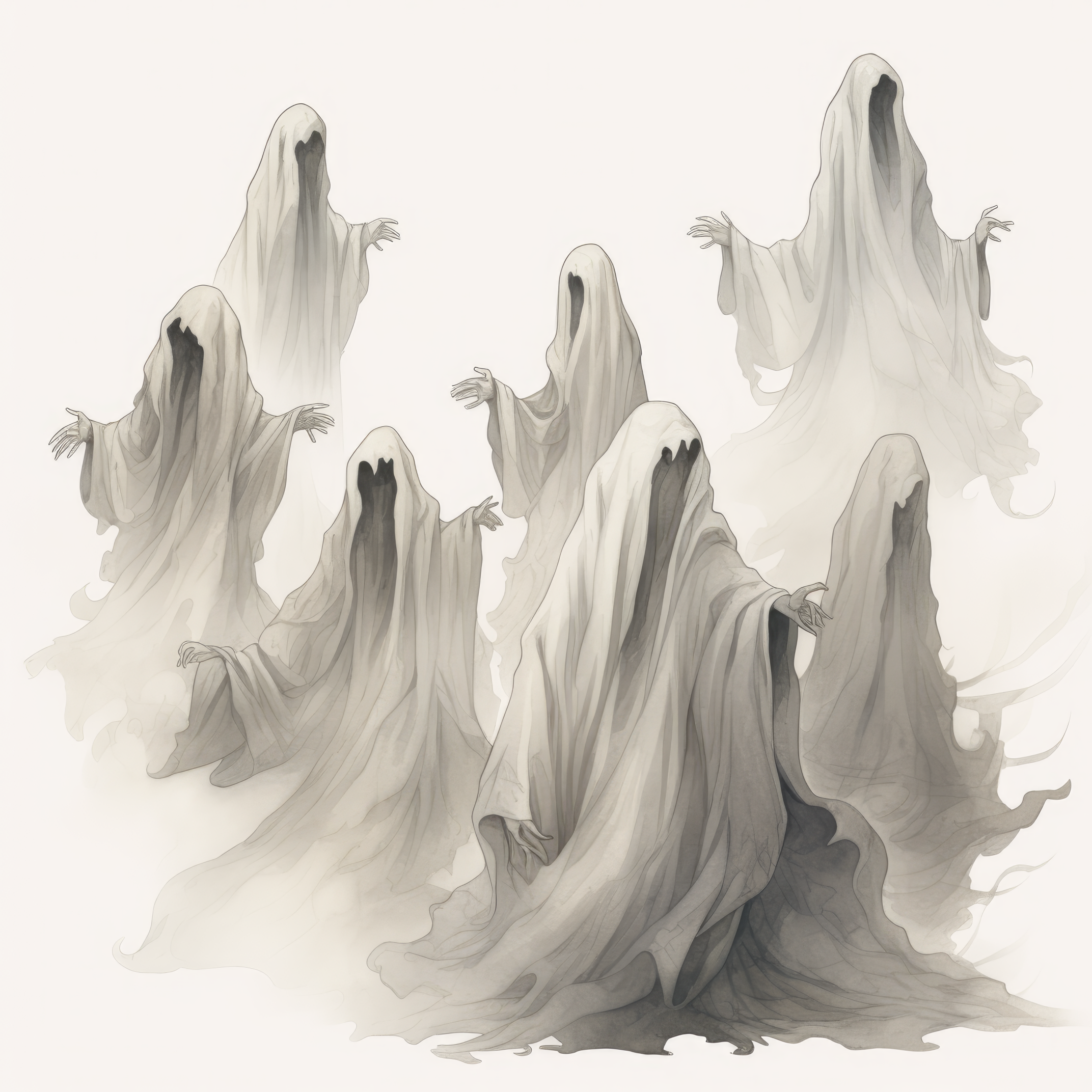 A group of ghosts (paitakuva)