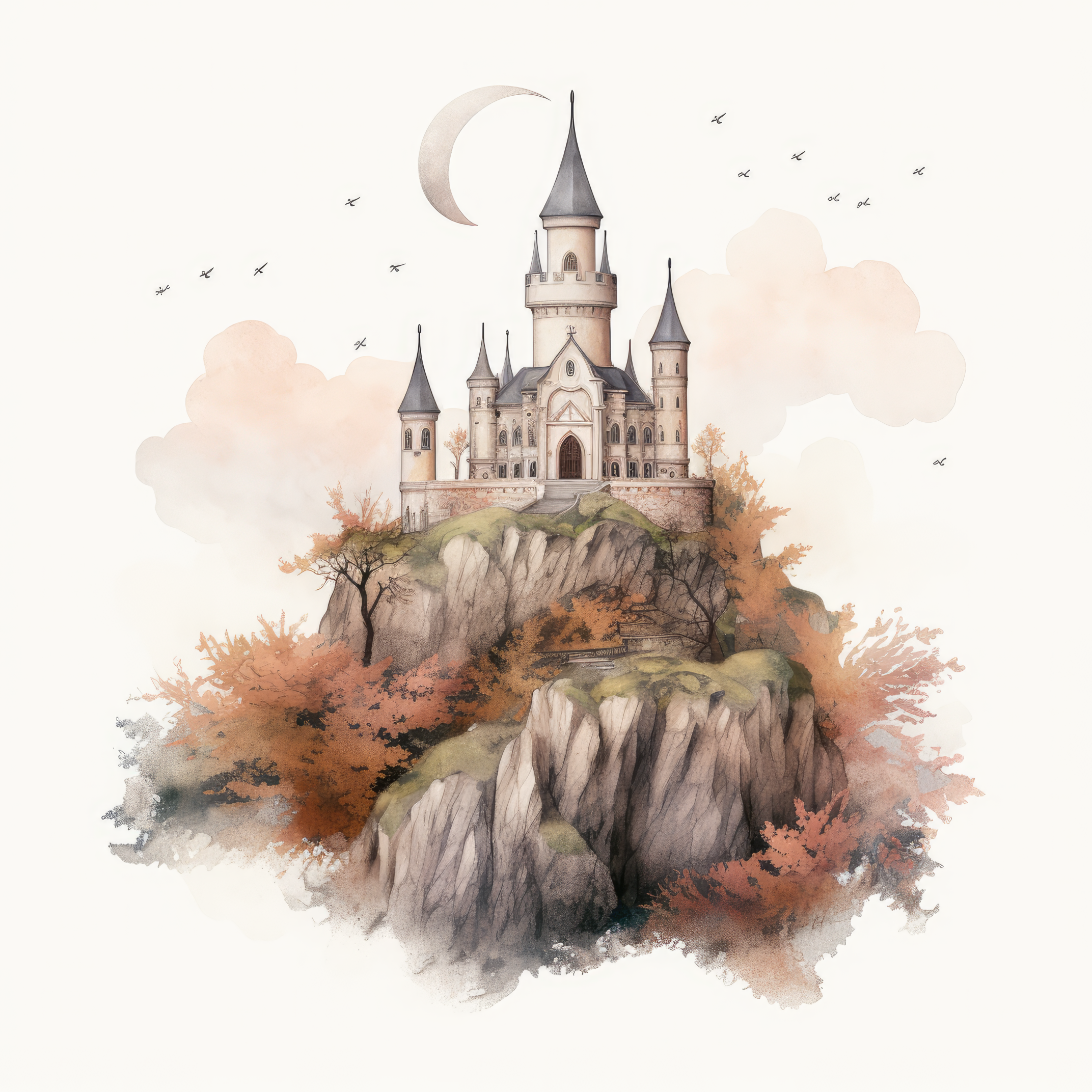 A haunted castle on a hill 2 (paitakuva)