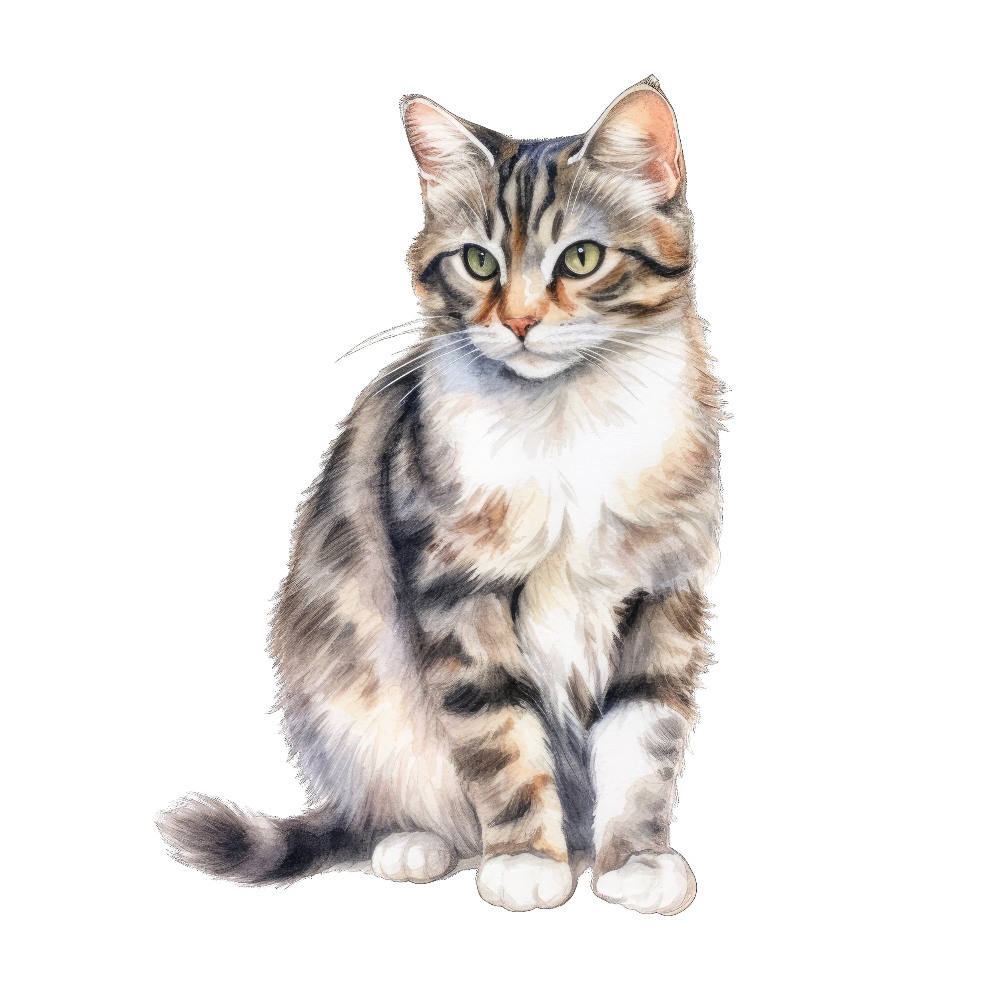PAINATUS - American wirehair longhair cat