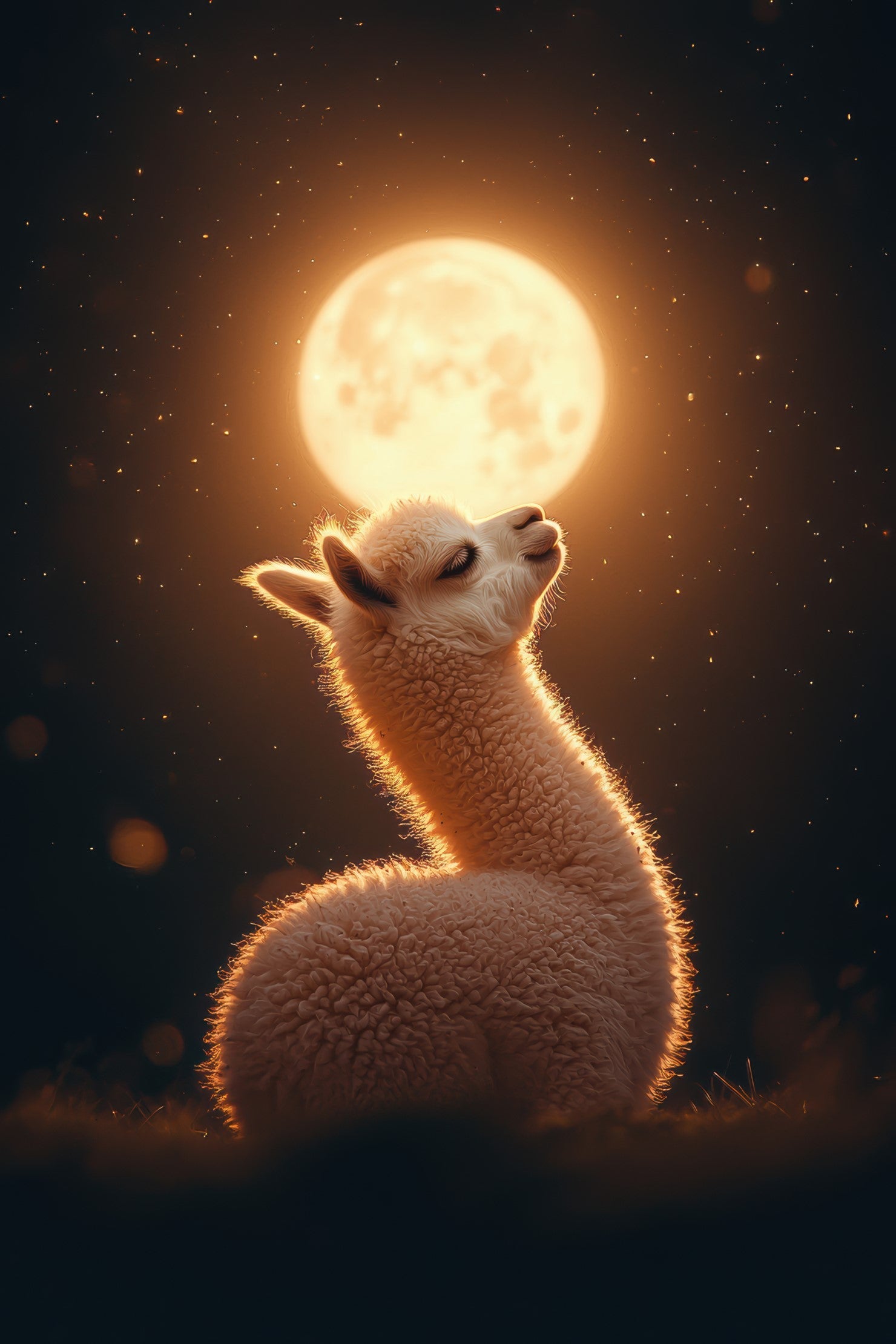 Baby alpaca cub 4 (Paitakuva)