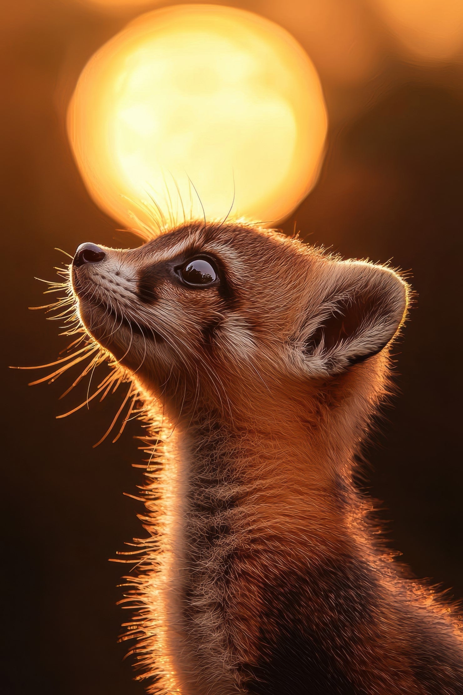 Baby american ringtail cub 4 (Paitakuva)
