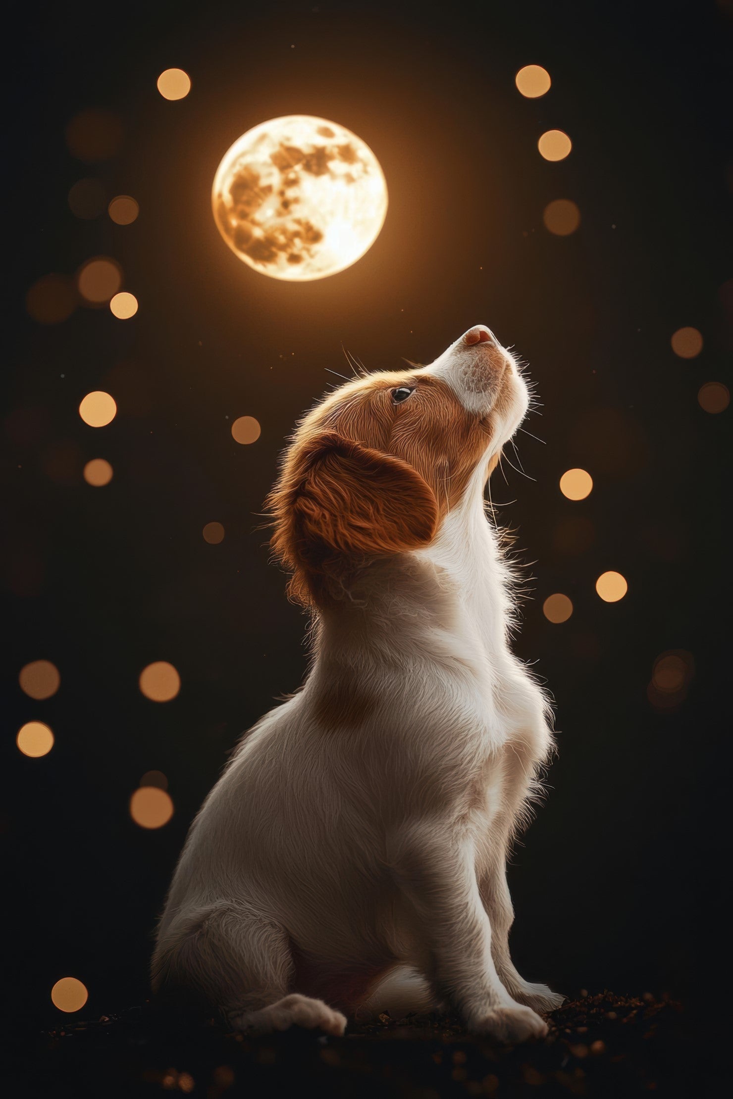 Baby brittany spaniel cub (Paitakuva)