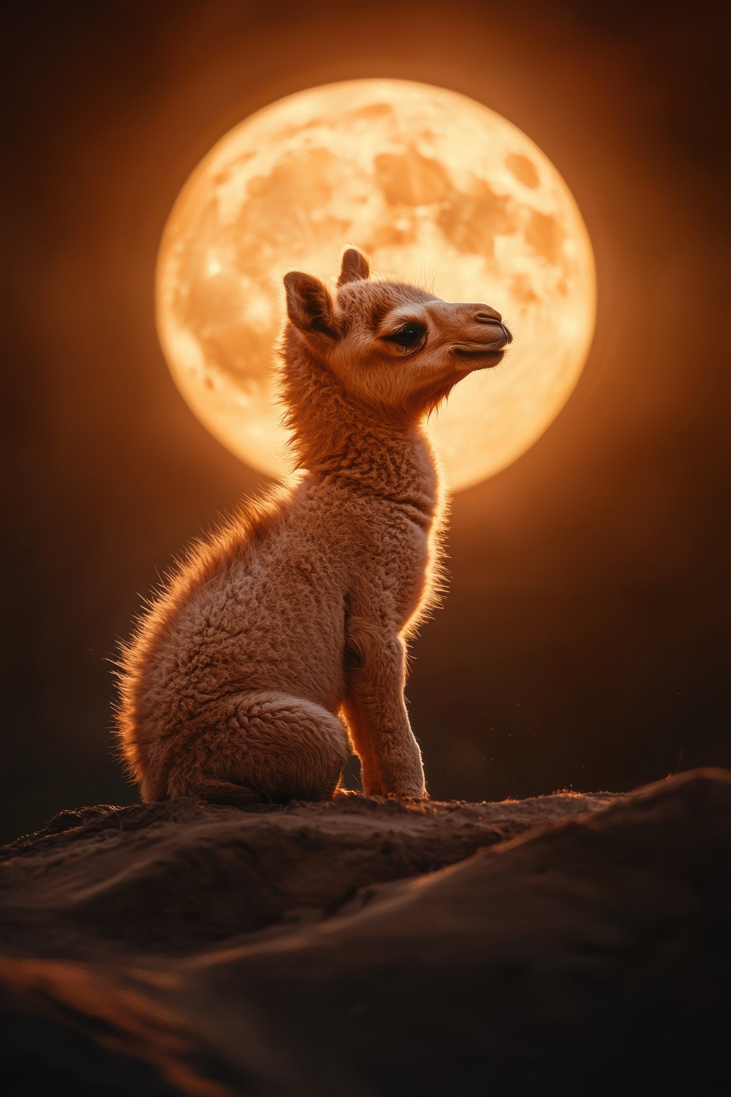 Baby camel cub 4 (Paitakuva)