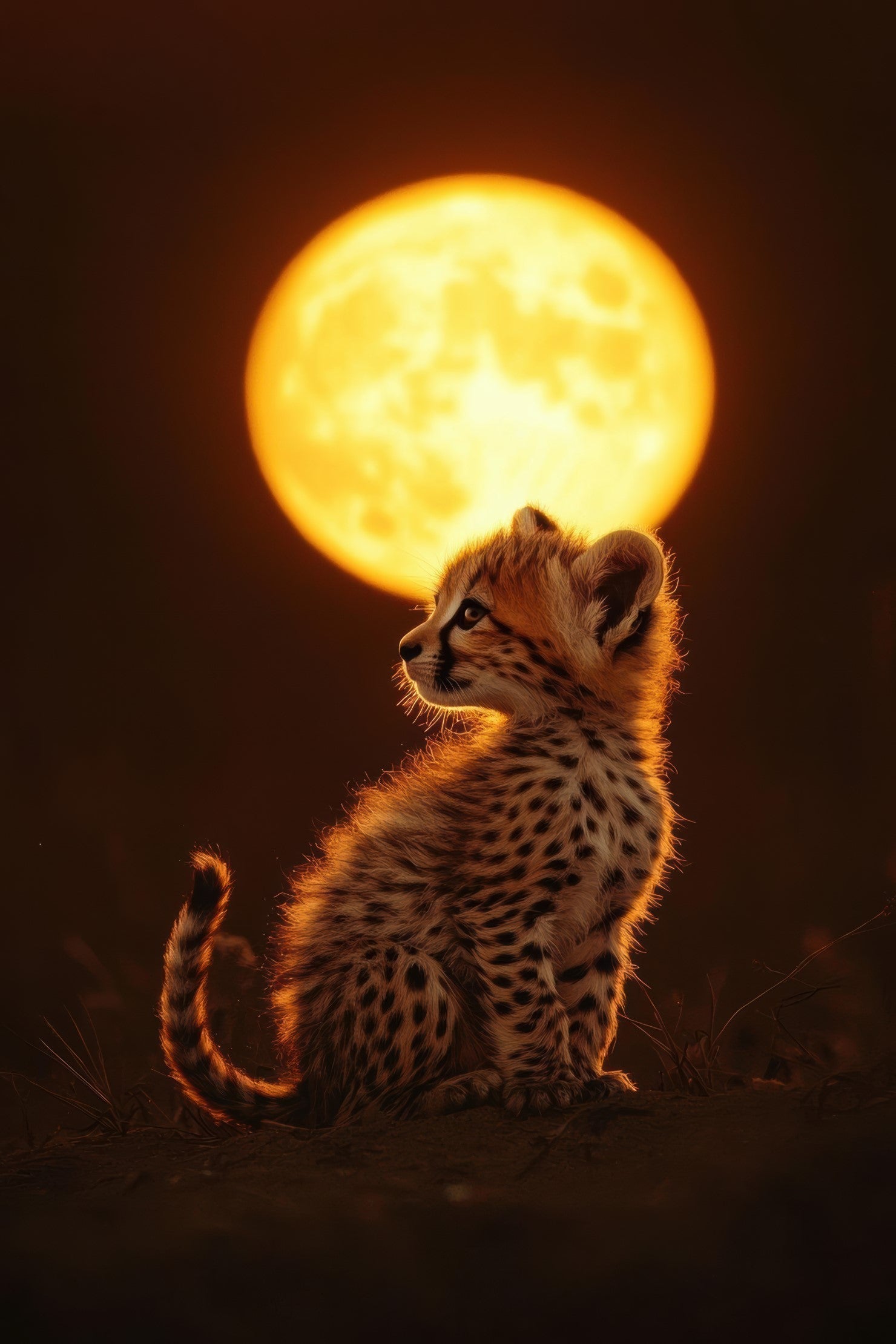 Baby cheetoh cub 2 (Paitakuva)