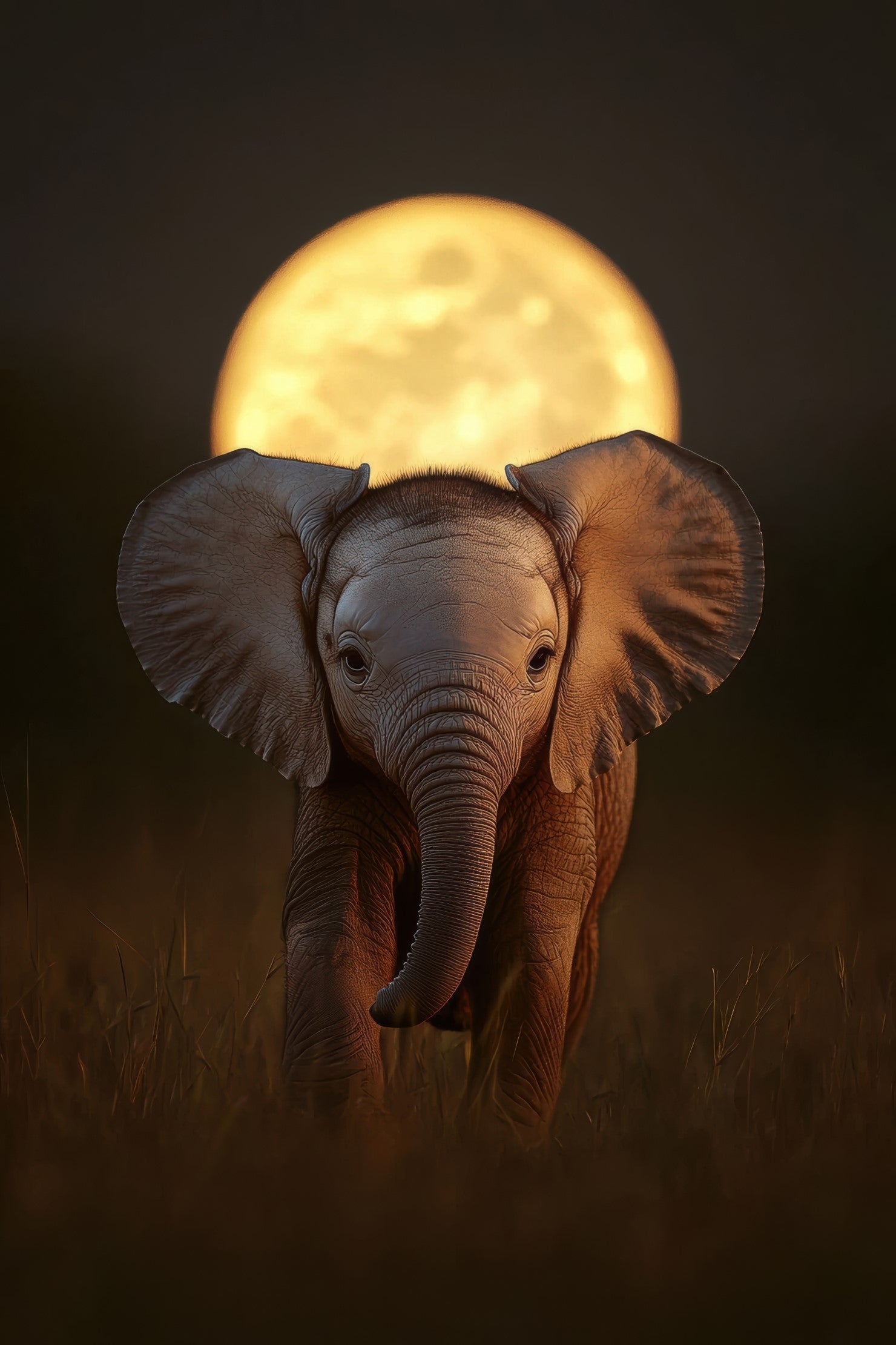 Baby elephant cub 4 (Paitakuva)