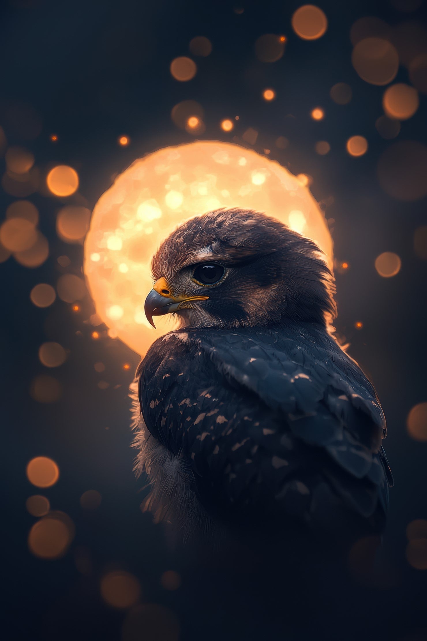Baby falcon cub 2 (Paitakuva)