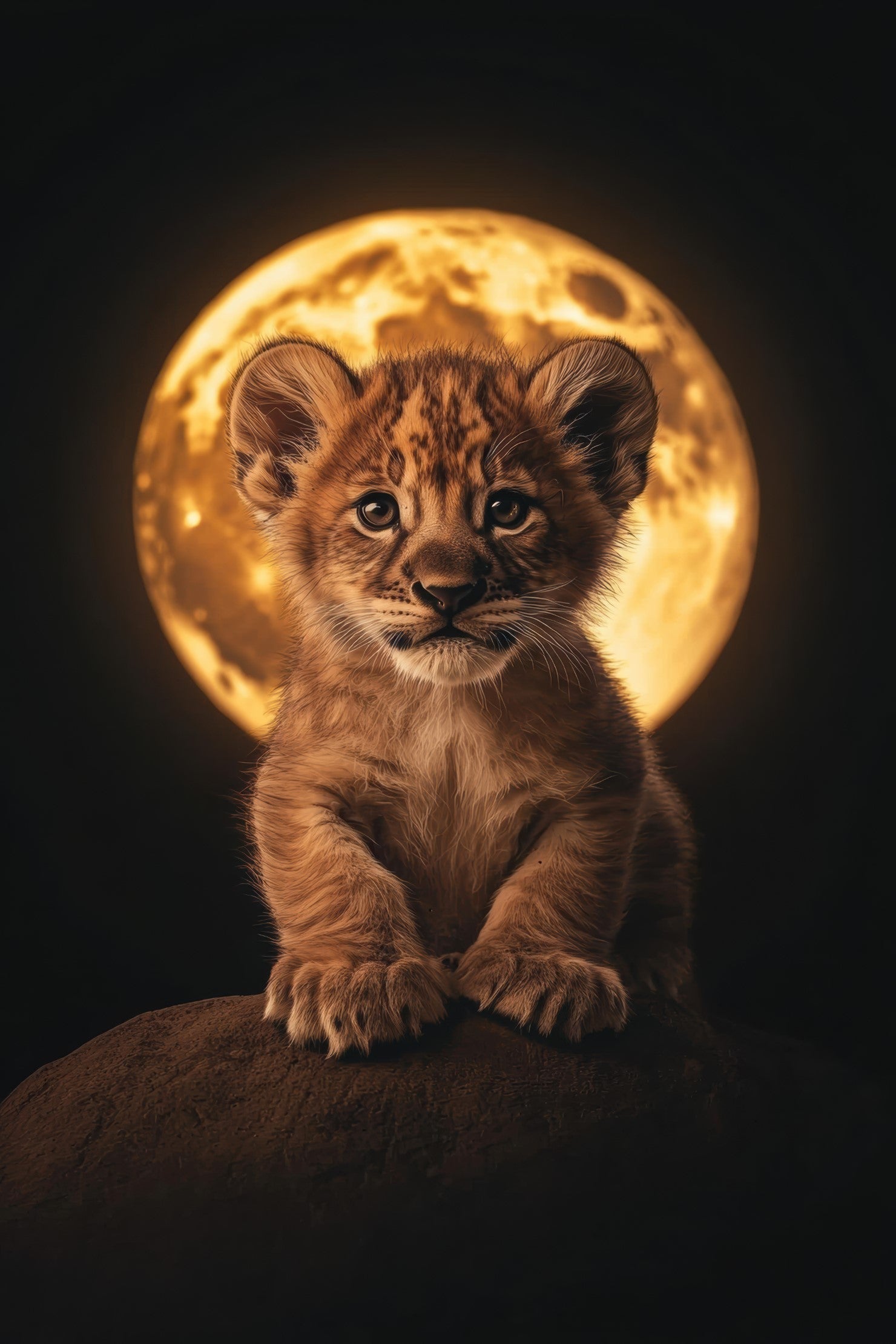 Baby highlander cub 4 (00 367)