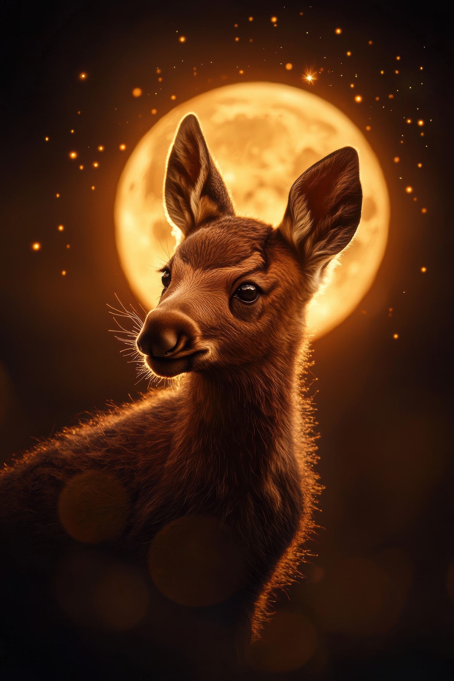 Baby moose cub (Paitakuva)