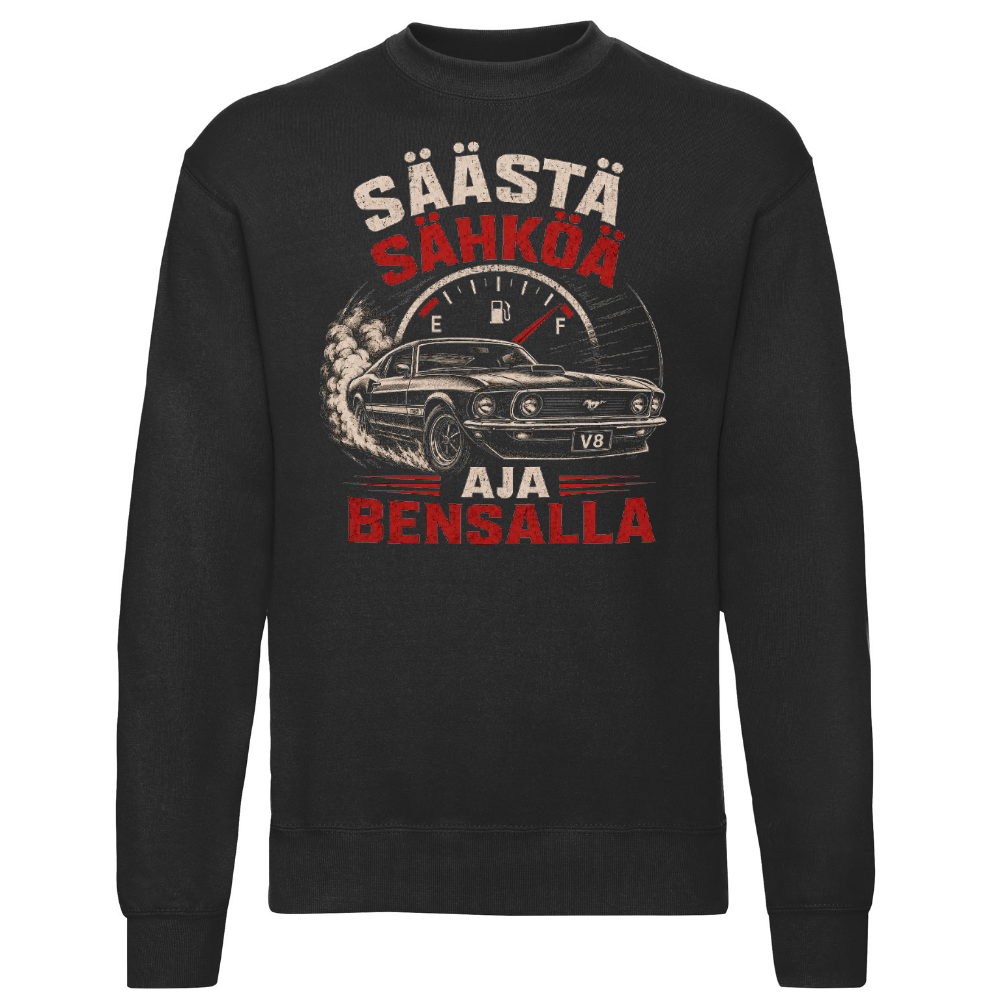 classic COLLEGE MUSTA - SÄÄSTÄ SÄHKÖÄ AJA BENSALLA! (00 936)