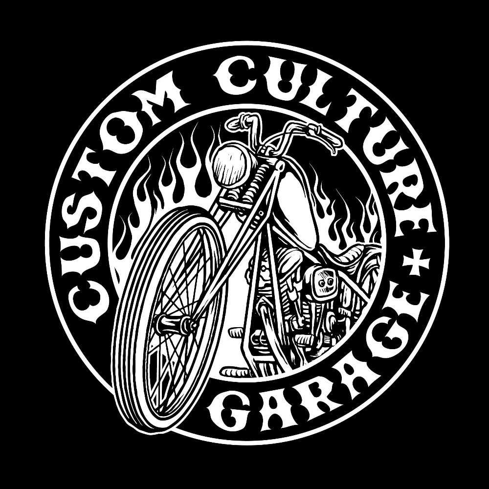 VAUHTI T-PAITA MUSTA - CUSTOM CULTURE GARAGE (00 2834)