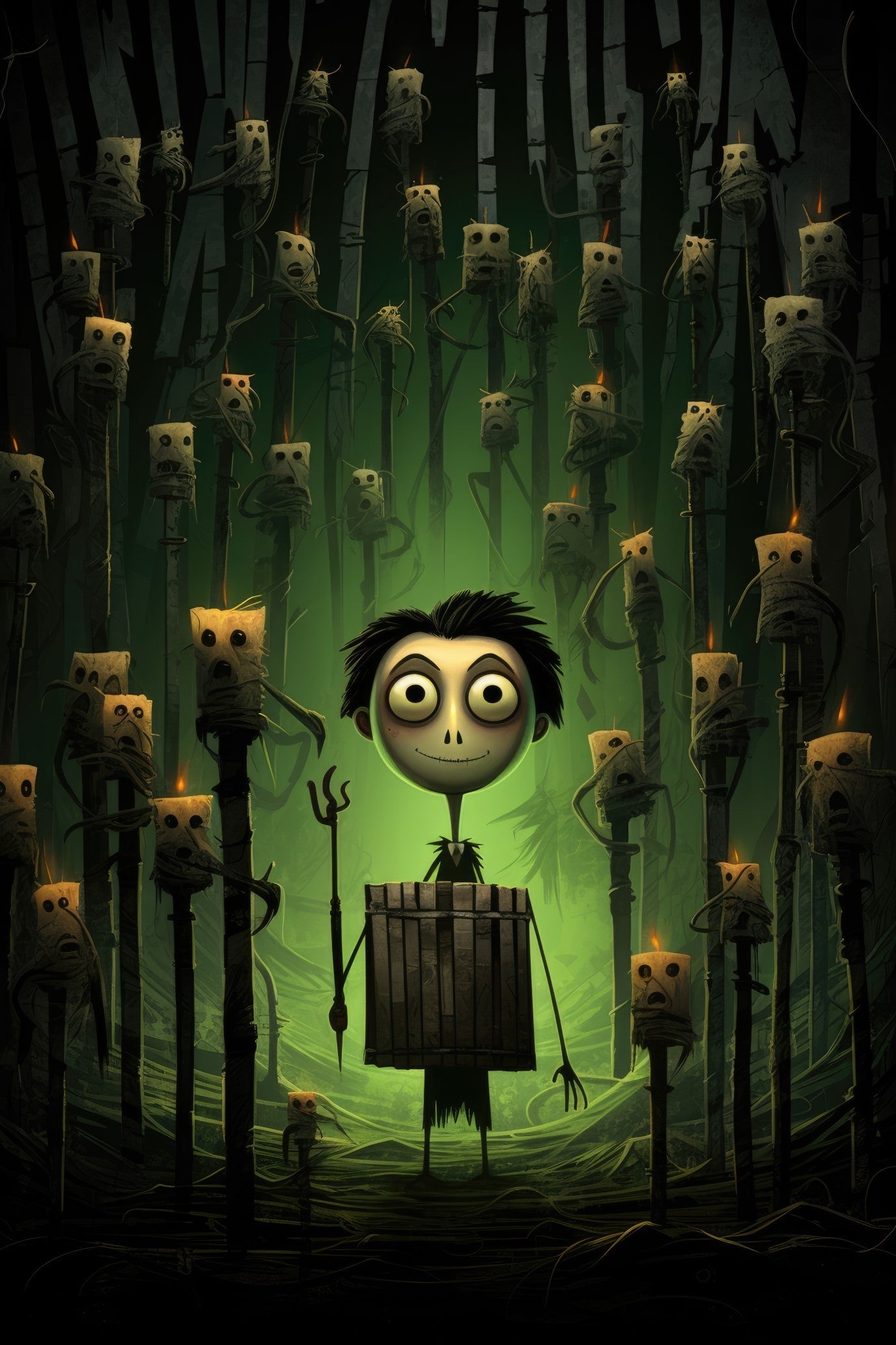 Character with angklung (paitakuva)