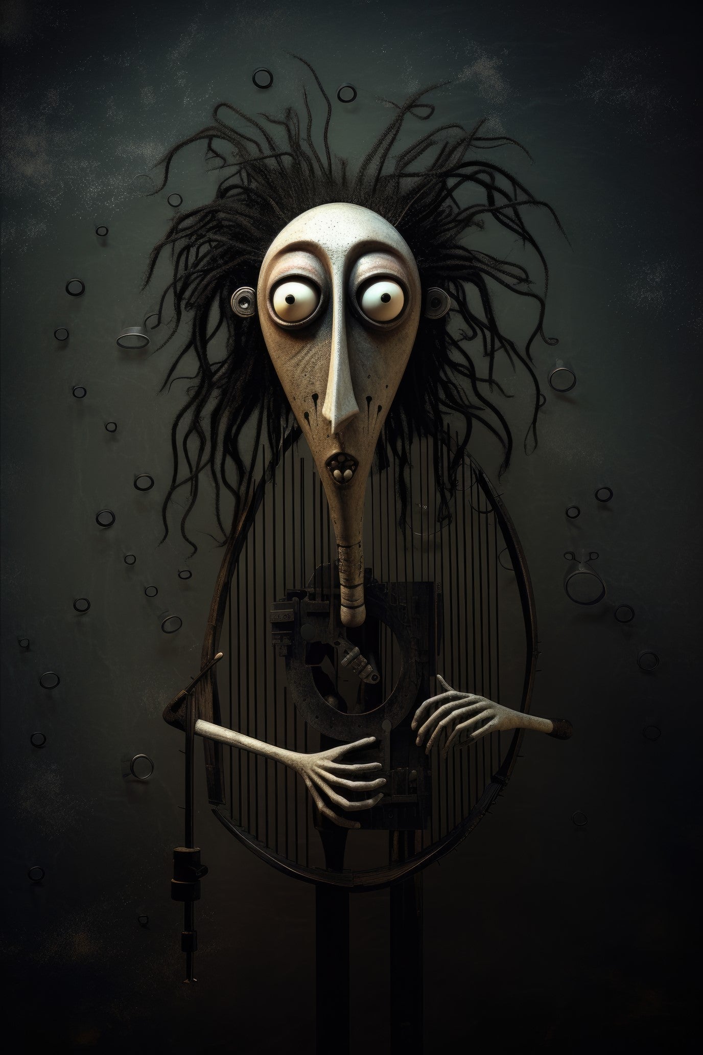 Character with jews harp 2 (paitakuva)