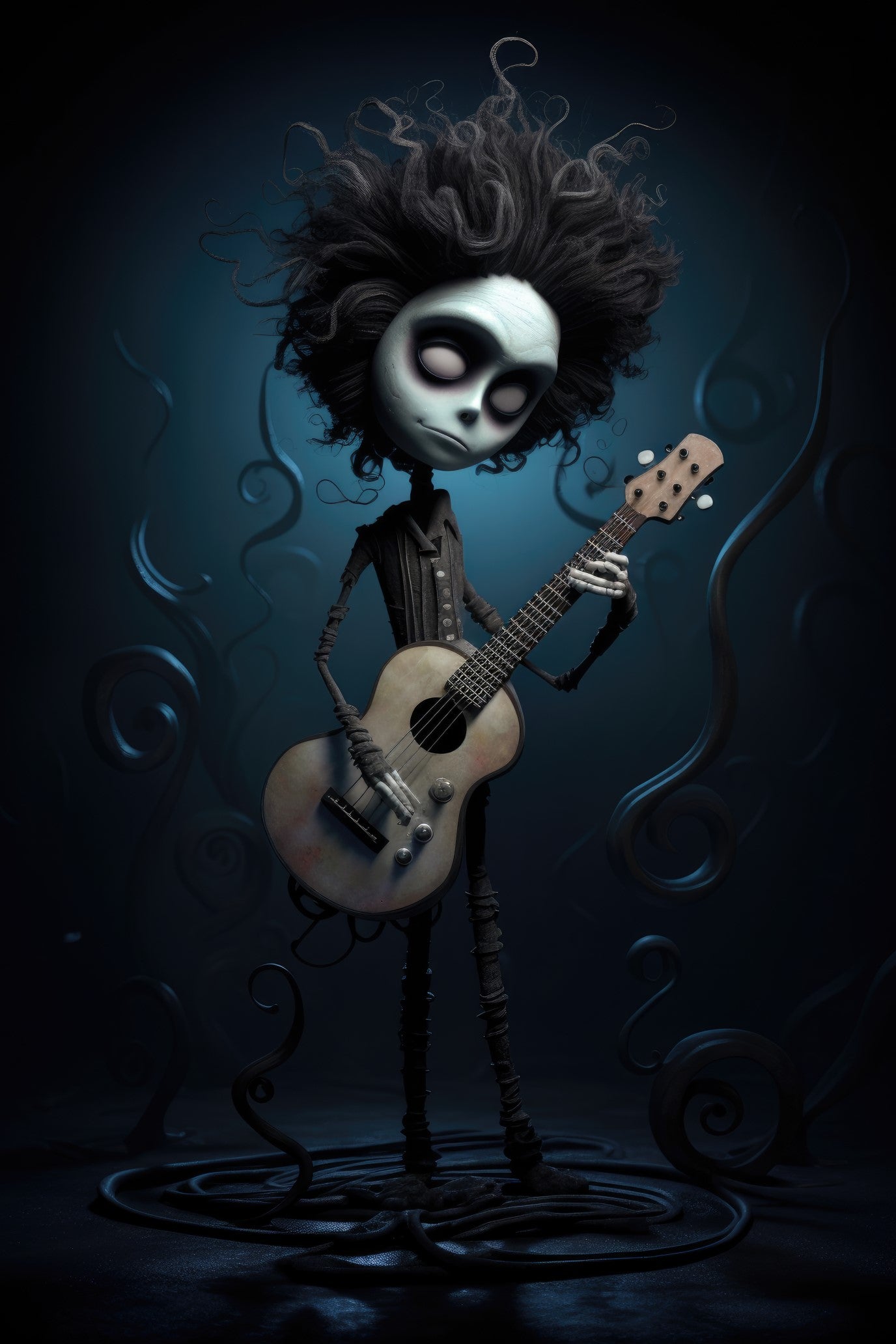 Character with kora 1 (paitakuva)