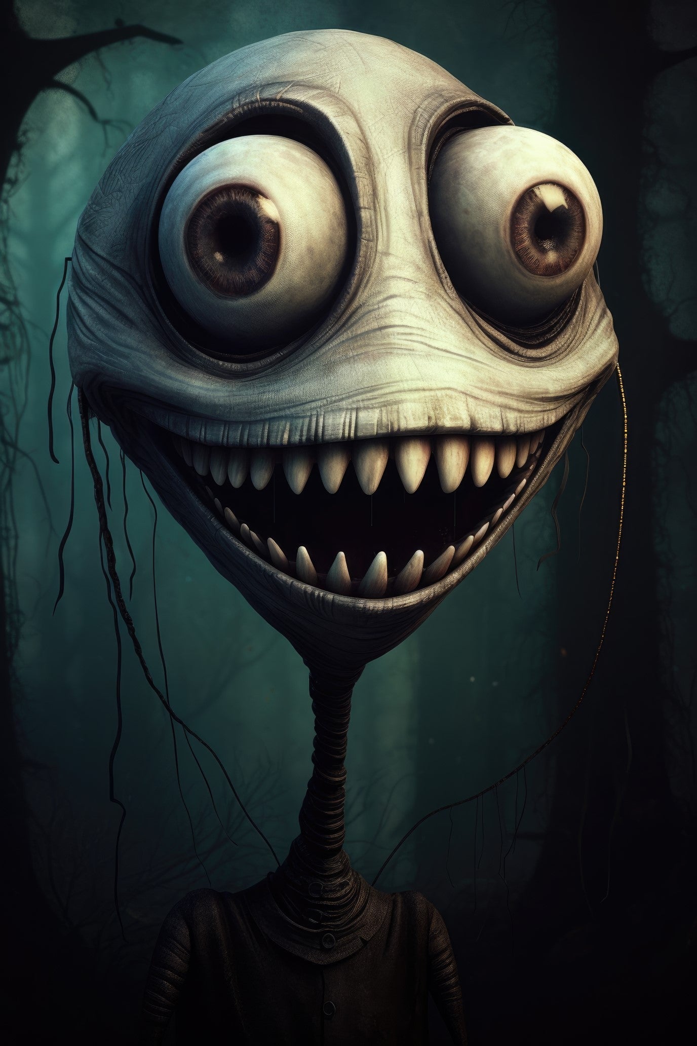 Character with mouth organ 2 (paitakuva)