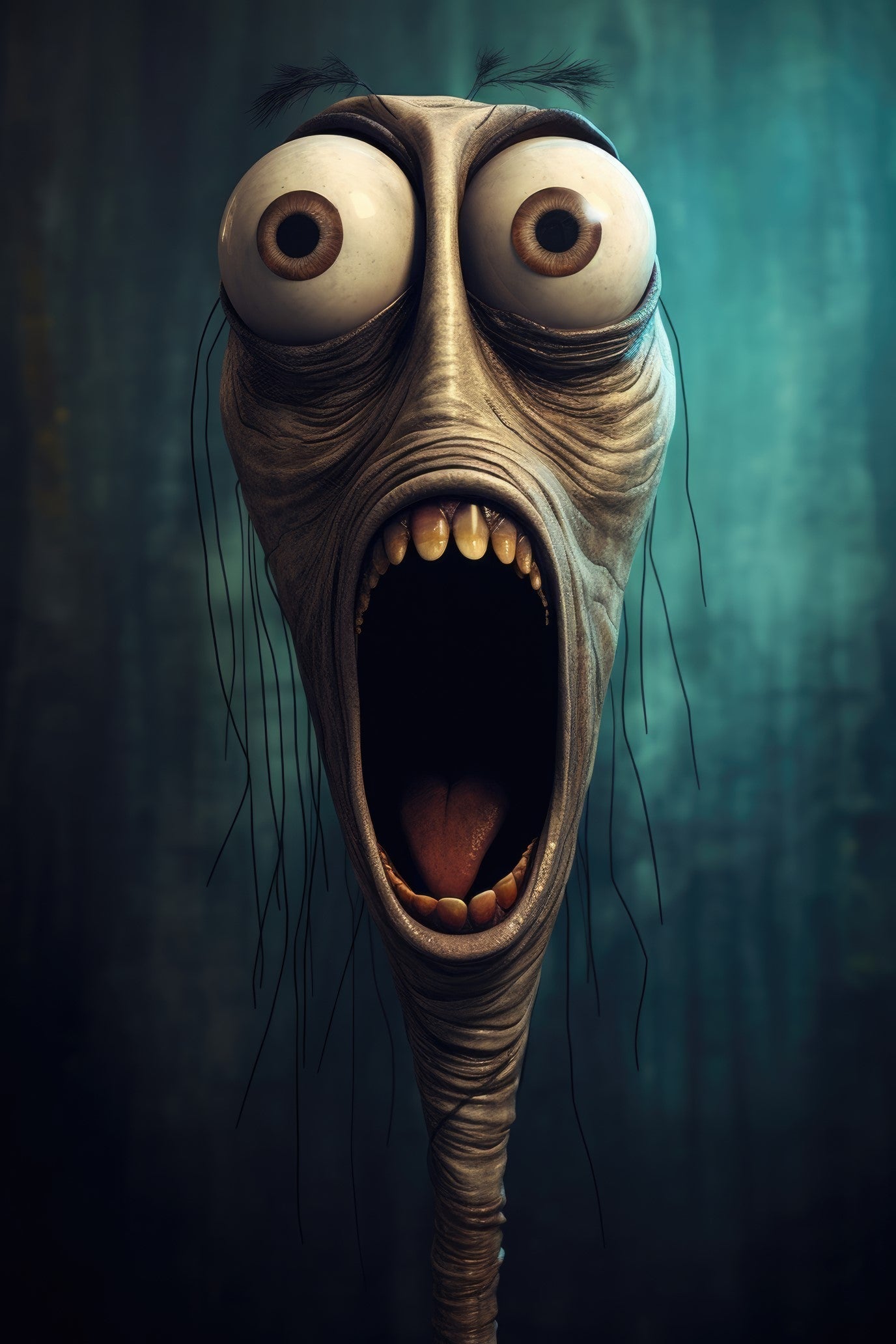 Character with mouth organ 3 (paitakuva)