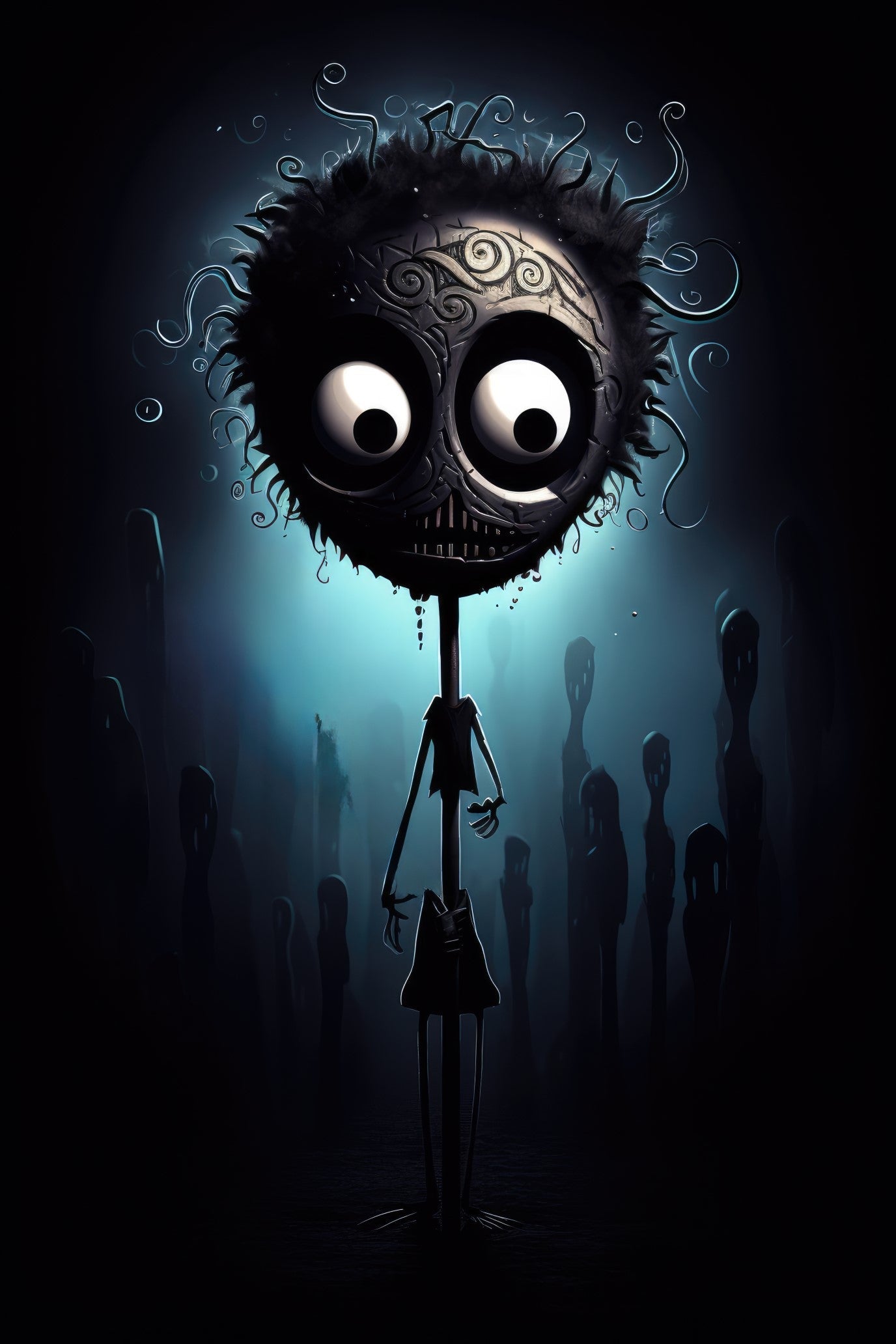 Character with otamatone 1 (paitakuva)