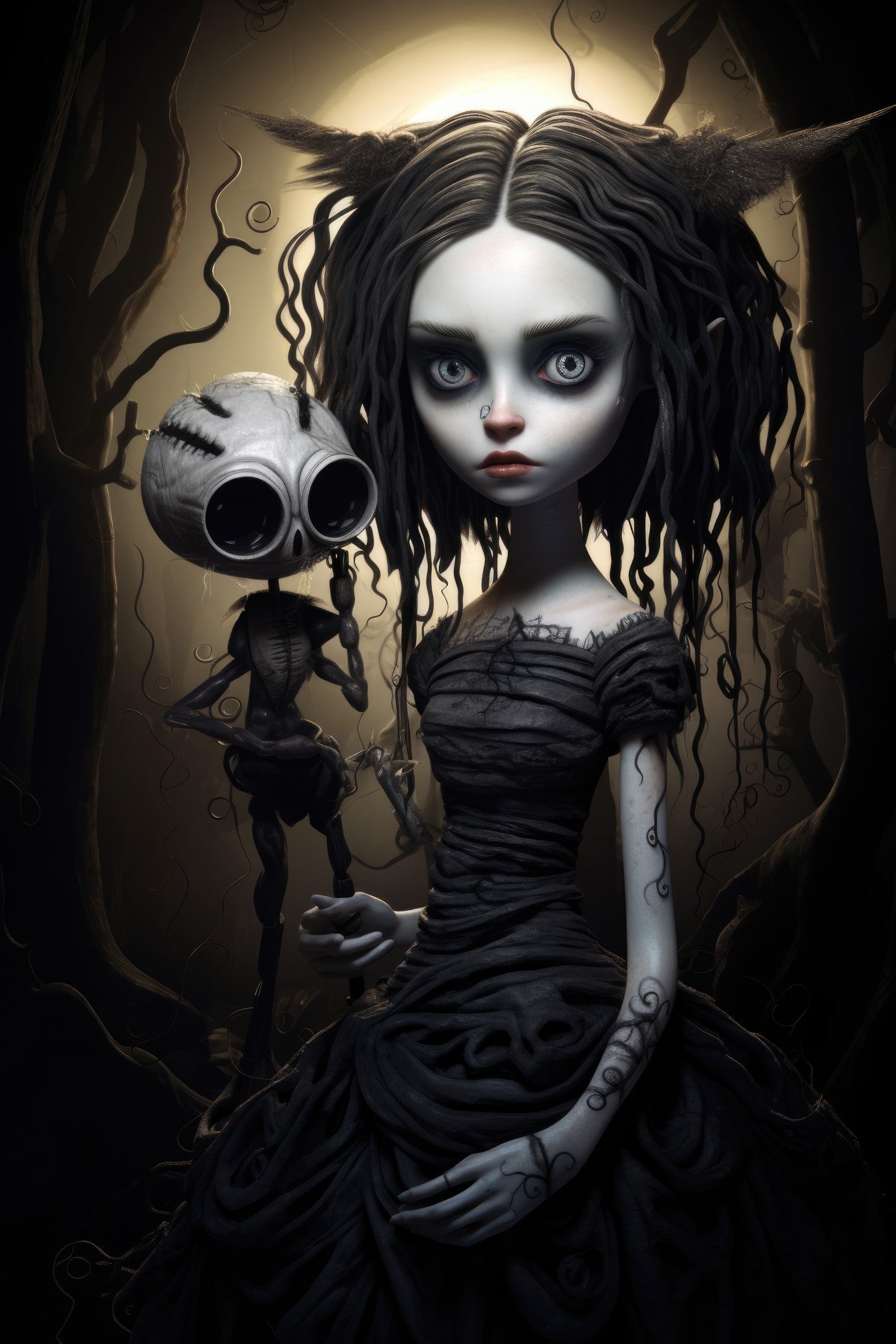 Character with suona 1 (paitakuva)