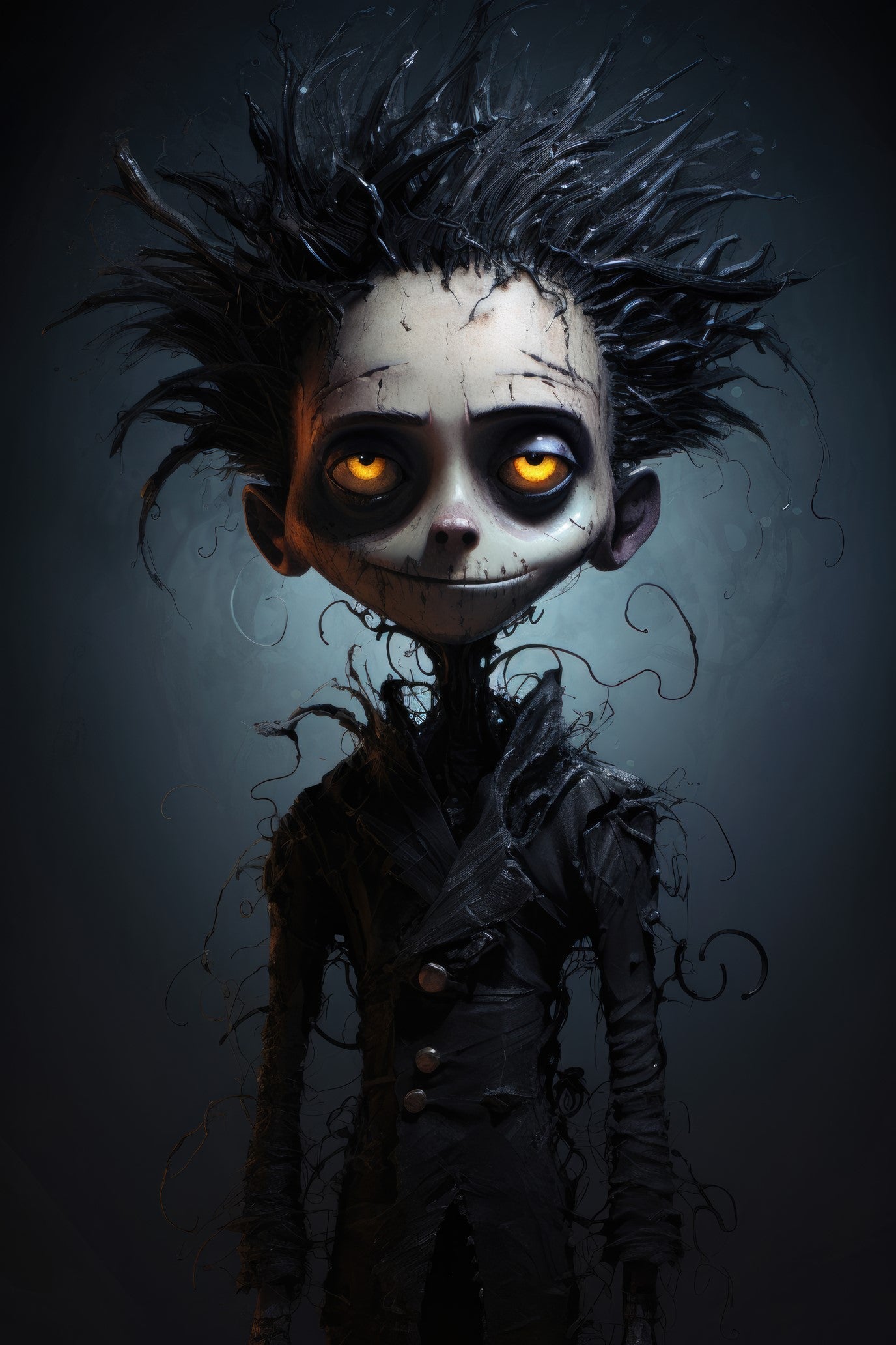 Character with tar 1 (paitakuva)