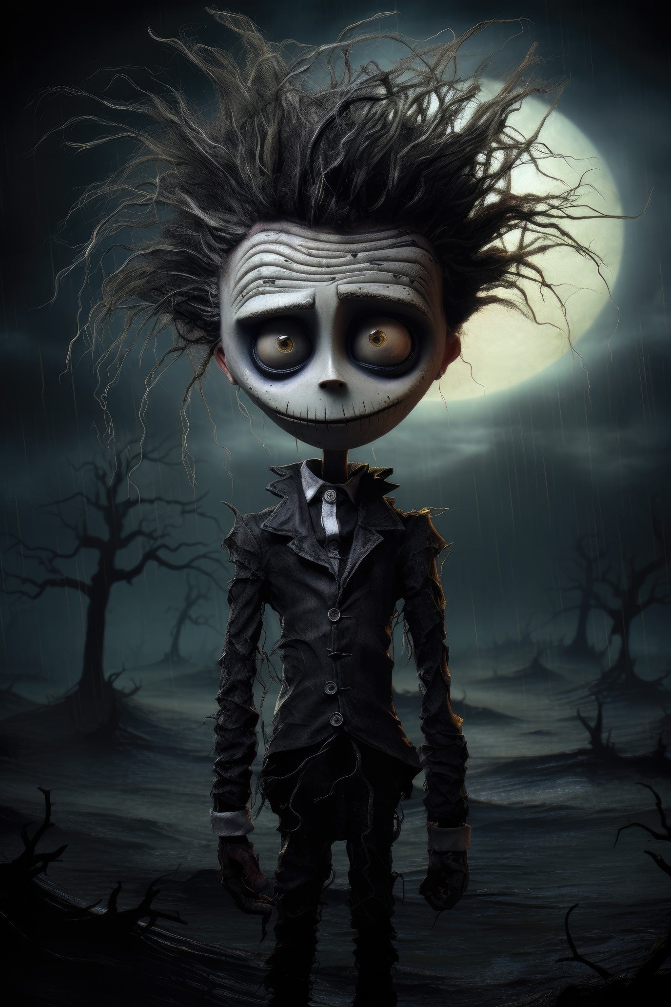 Character with tar (paitakuva)