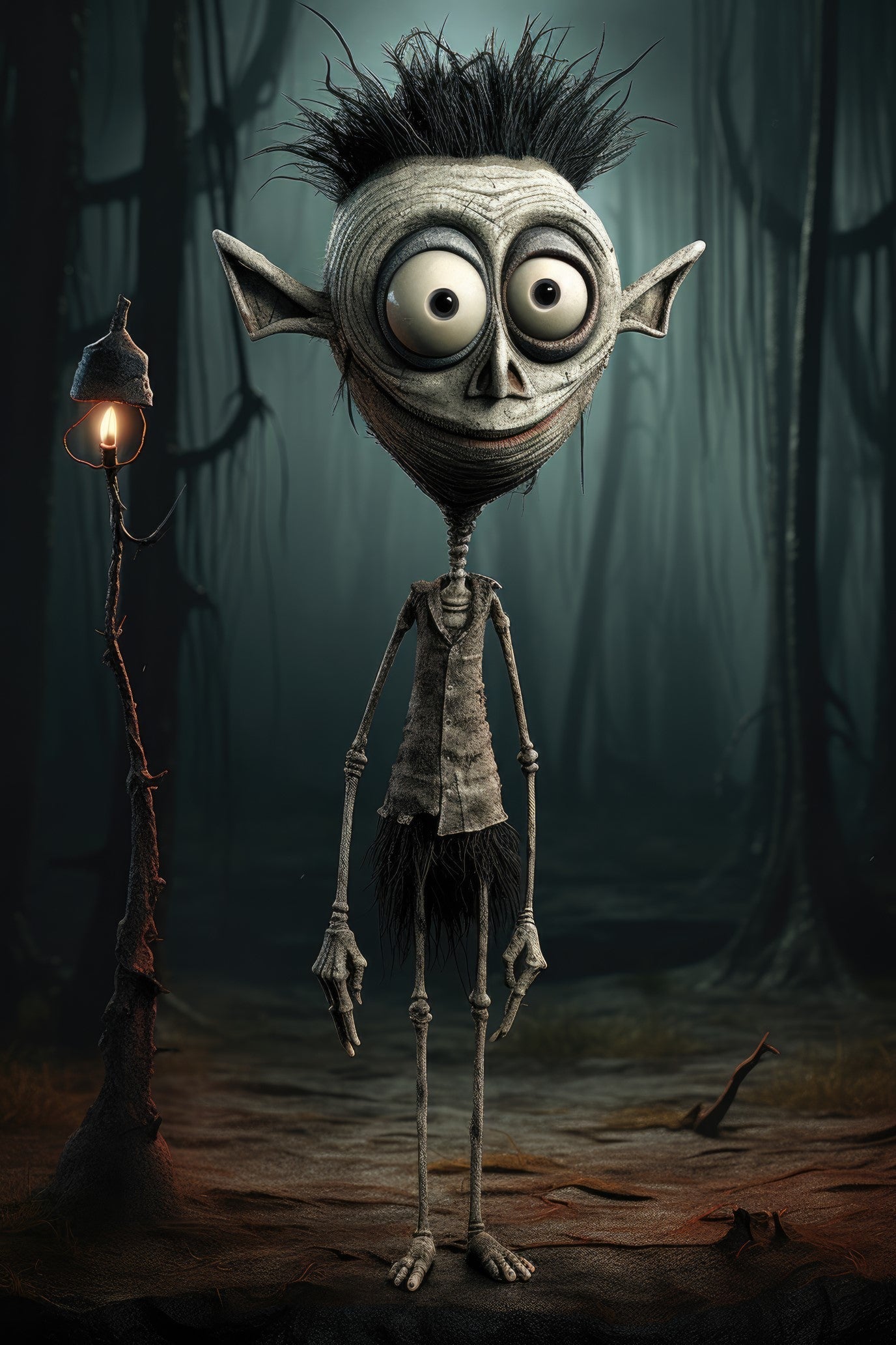 Character with timple 1 (paitakuva)