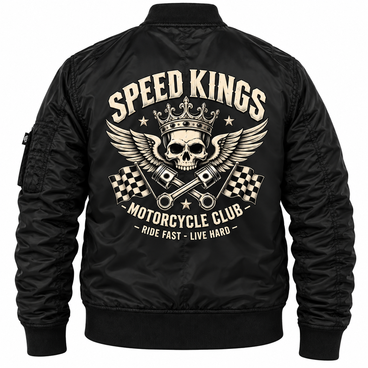 Speed Kings Motorcycle Club Bomber